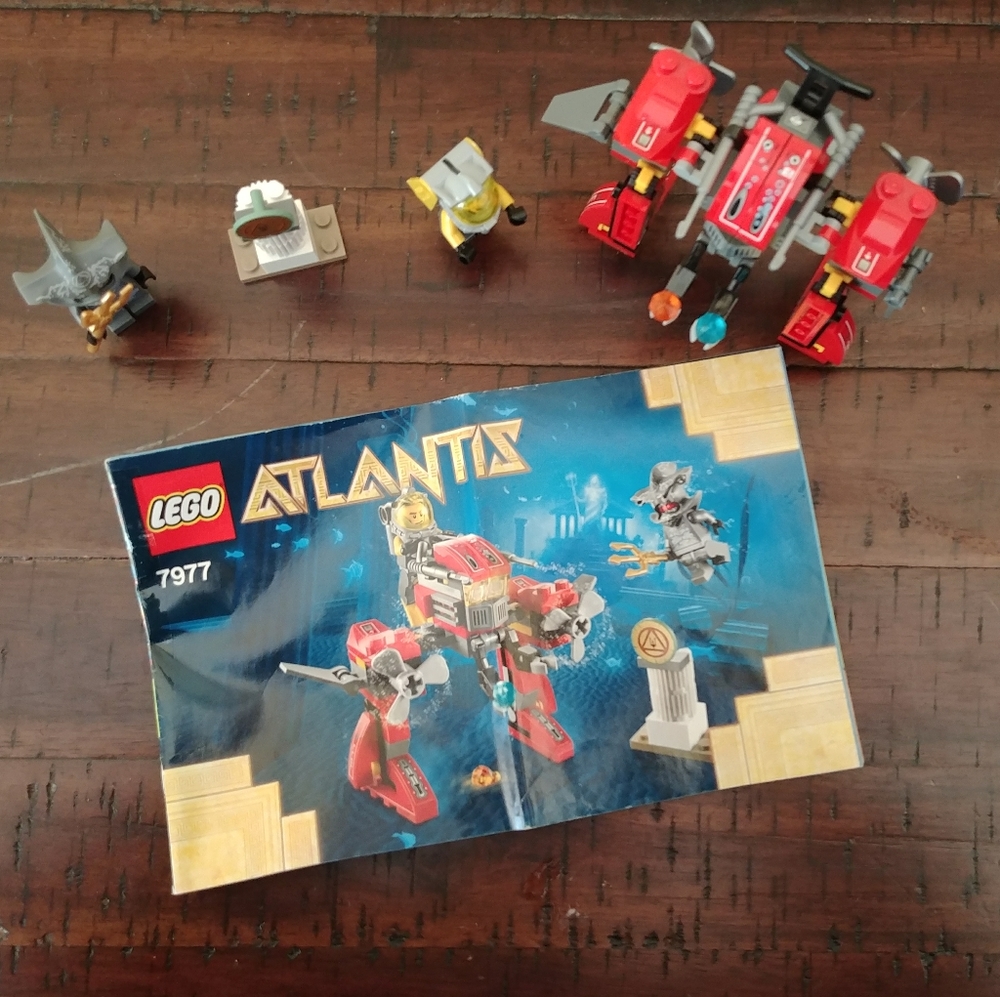 Lego atlantis set 7977